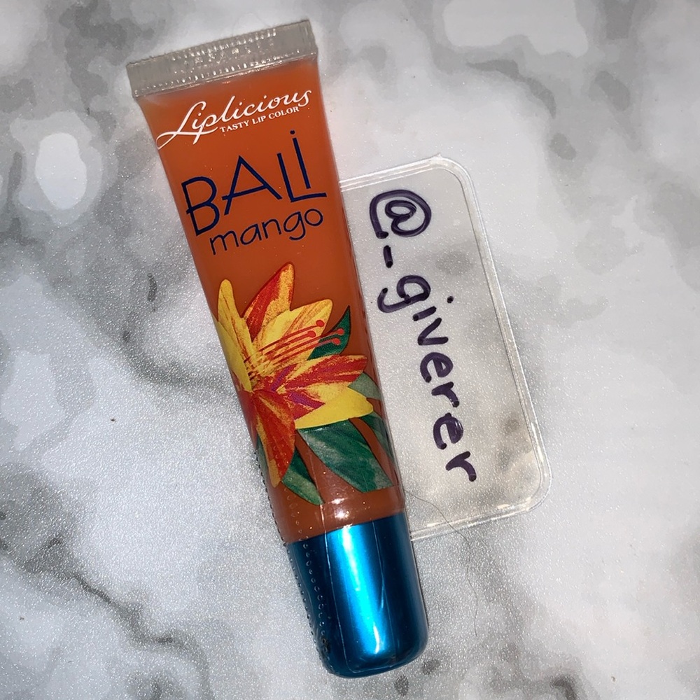 Sealed Bali Mango 🥭 LIPLICIOUS LIP GLOSS